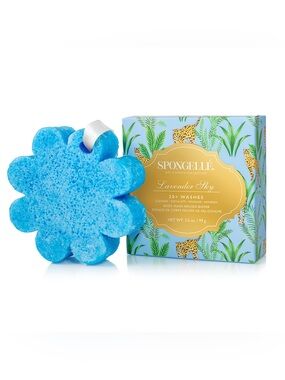 Spongelle Body Wash Infused Buffer in Lavender Sky Art Chinois
